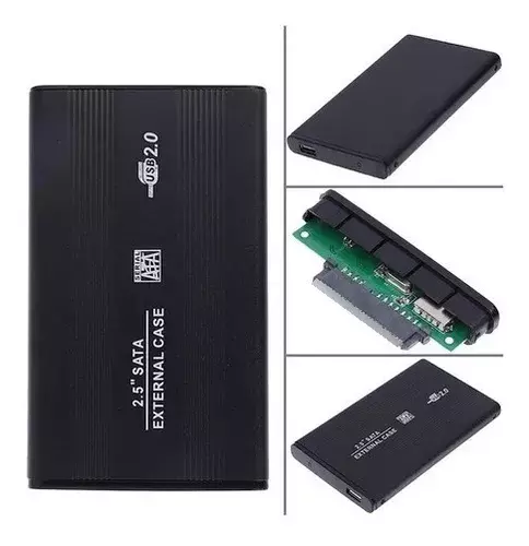 Cofre Disco Duro 2.5 Sata Usb 2.0 Hdd Cofre-3