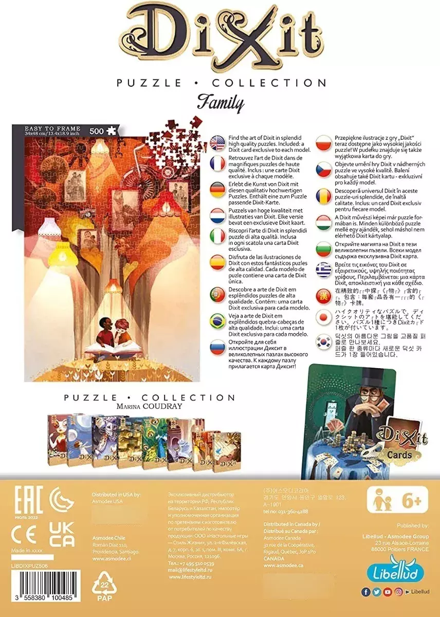 Dixit - Puzzle Rompecabezas 500 Piezas - Family / Diverti-3