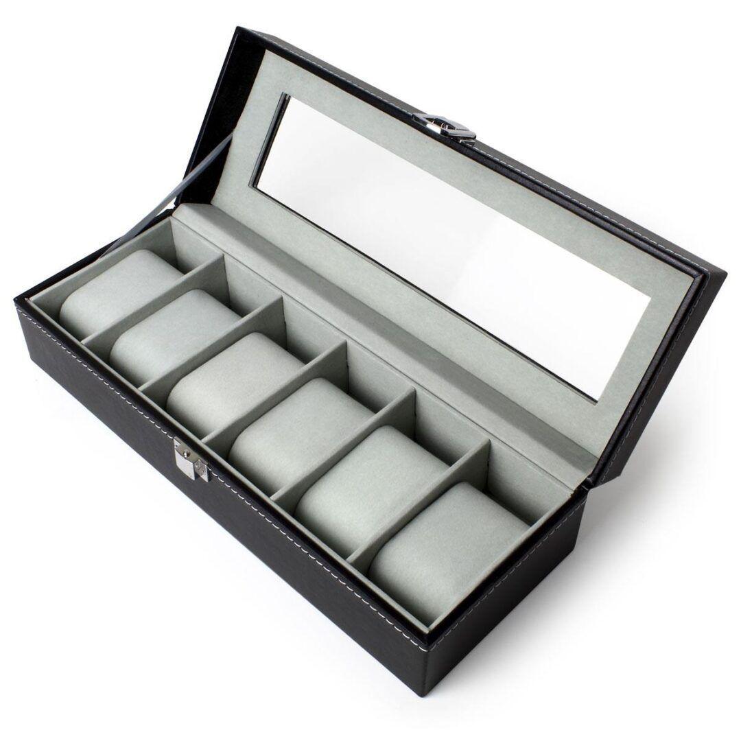 Caja Estuche Para Guardar 6 Relojes Ai81-22