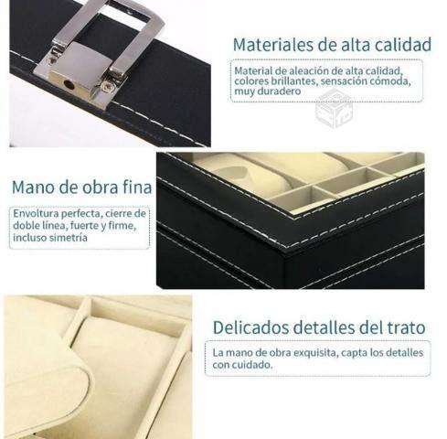 Caja Estuche Para Guardar 6 Relojes Ai81-38