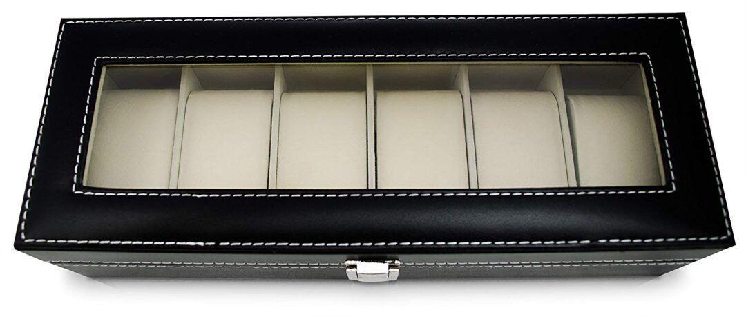Caja Estuche Para Guardar 6 Relojes Ai81-43