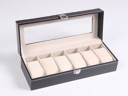 Caja Estuche Para Guardar 6 Relojes Ai81-13