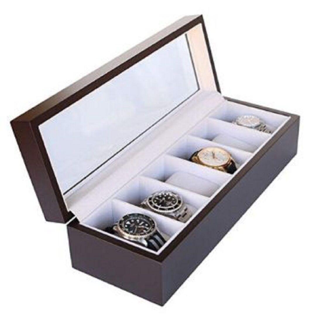 Caja Estuche Para Guardar 6 Relojes Ai81-54