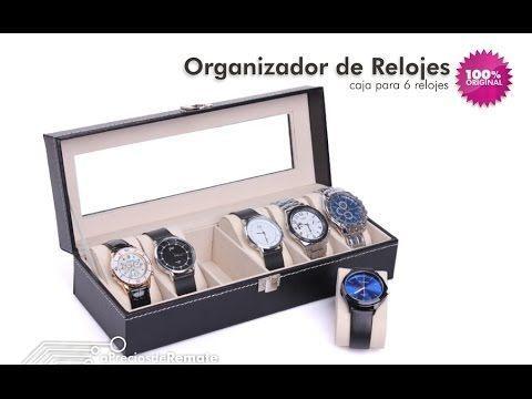 Caja Estuche Para Guardar 6 Relojes Ai81-48