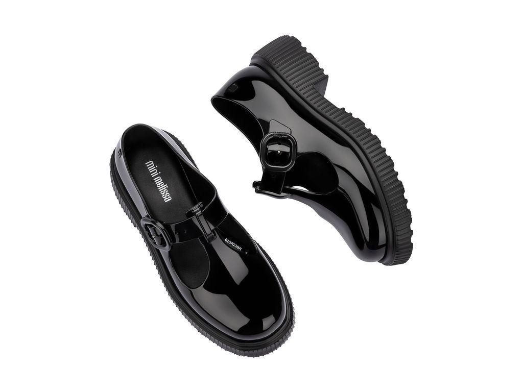 Ballerina Infantil Jackie Negro Mini Melissa-3