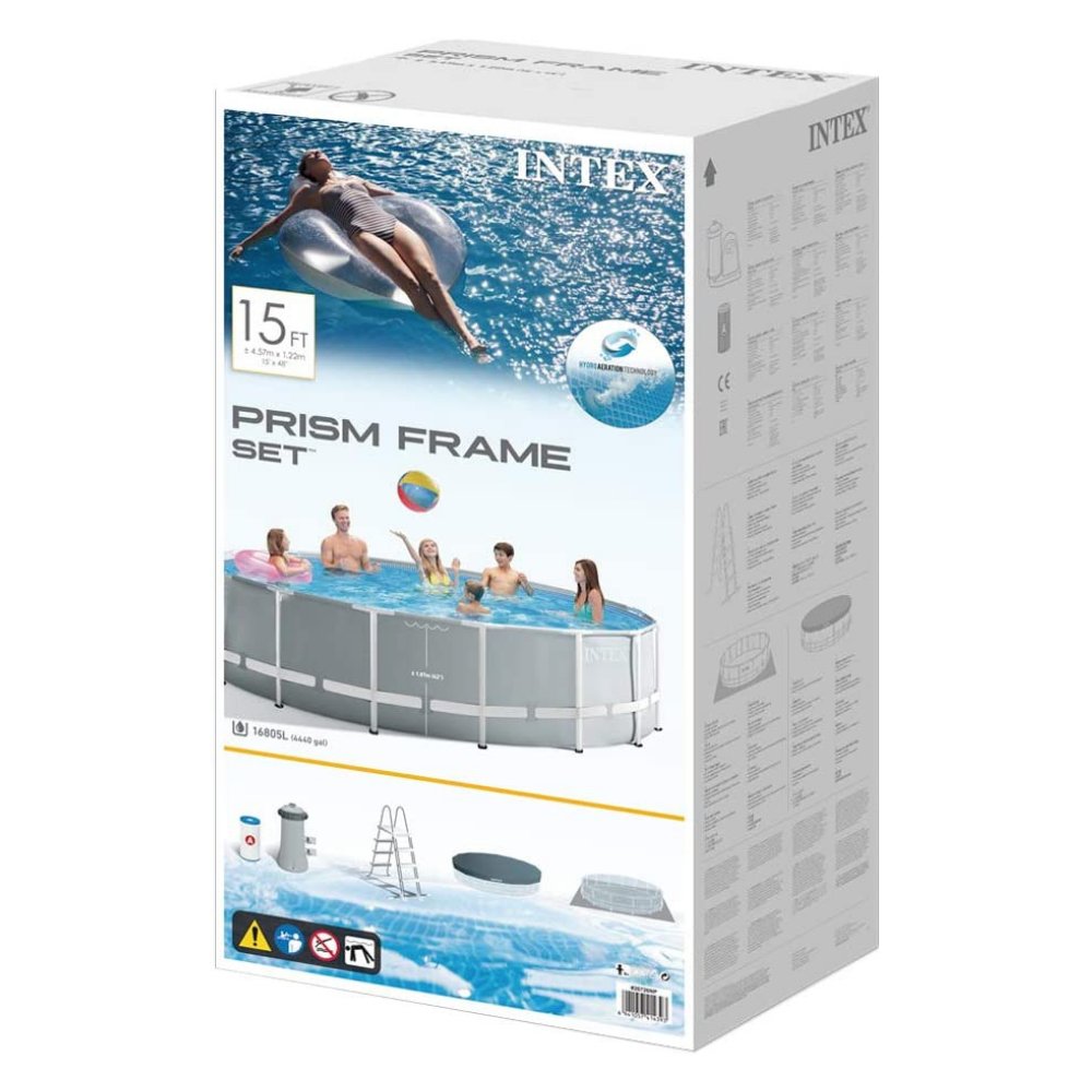 Piscina Estructural Prisma Frame Set 457x122 Cm-6