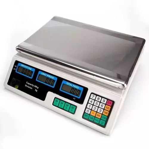 Balanza Pesa Digital 40kg Con Bandeja-2