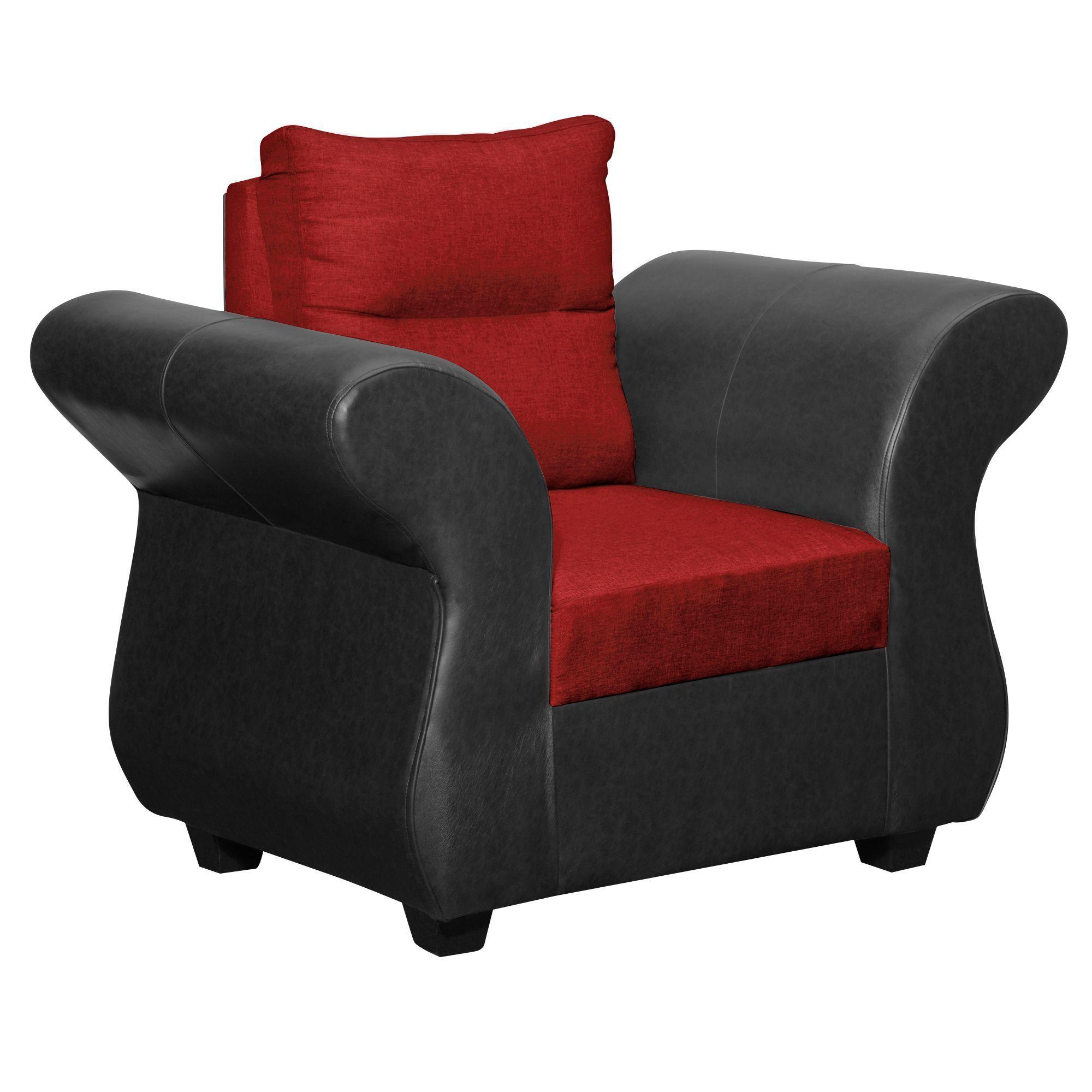 Juego de Living Zara 3.1.1 Tela-Pu Burdeo-3
