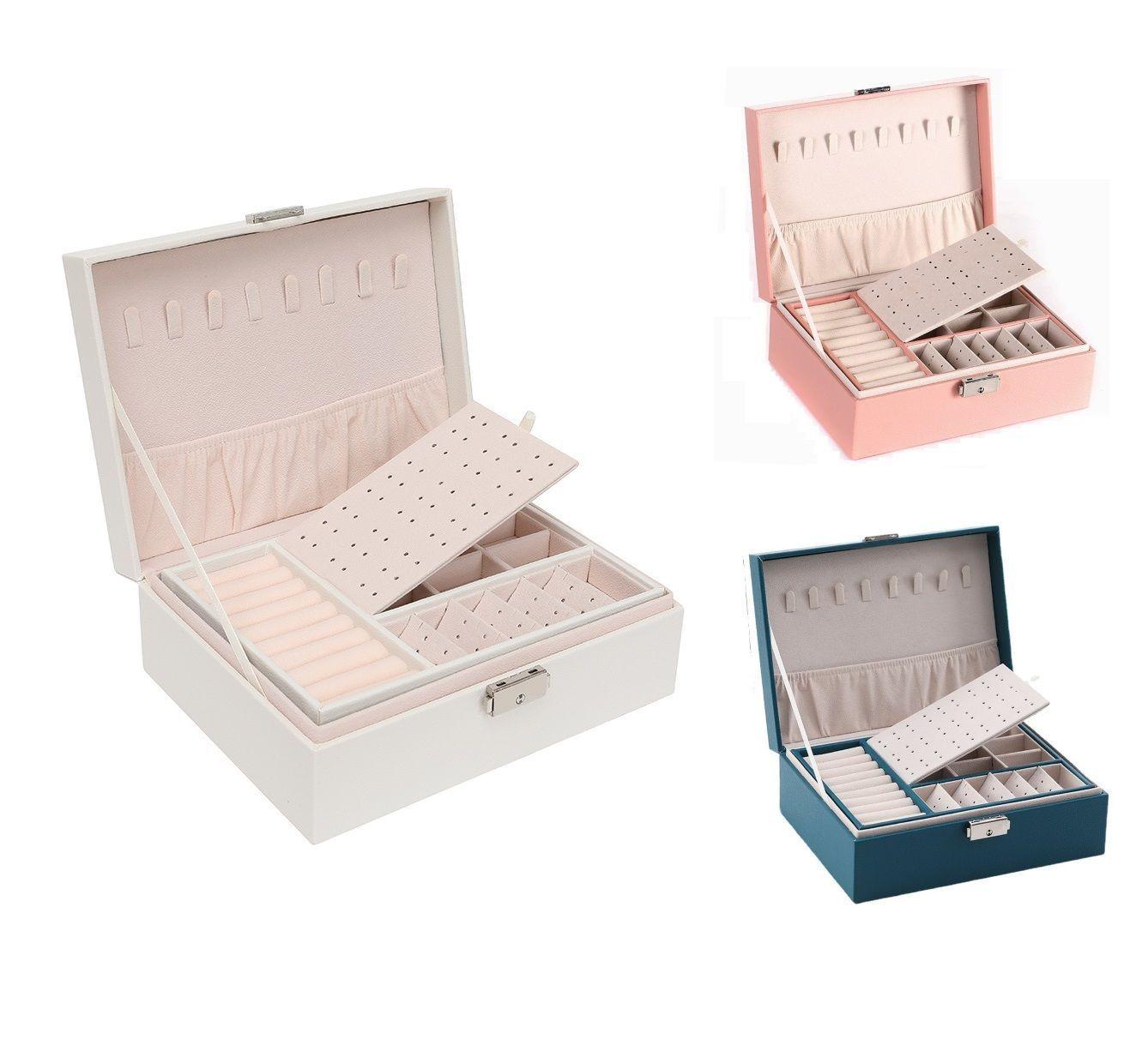 Joyero Caja De Joya Tipo Maleta Organizador Joyas-1