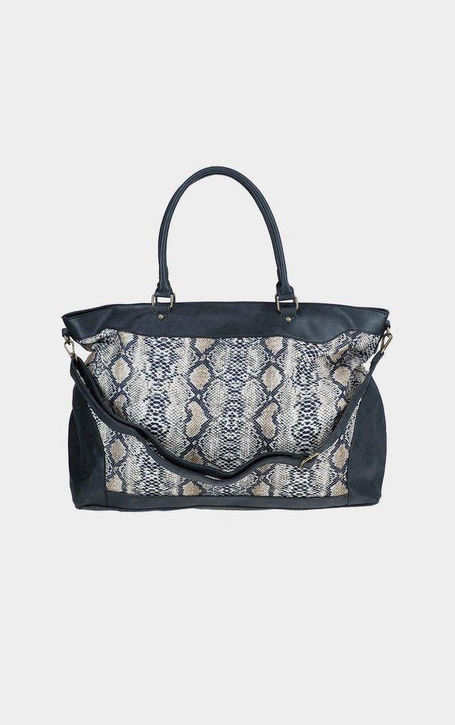 Bolso Reptil Café Humana-1