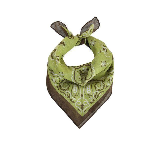 Pañuelo Bandana Verde Western iD-0