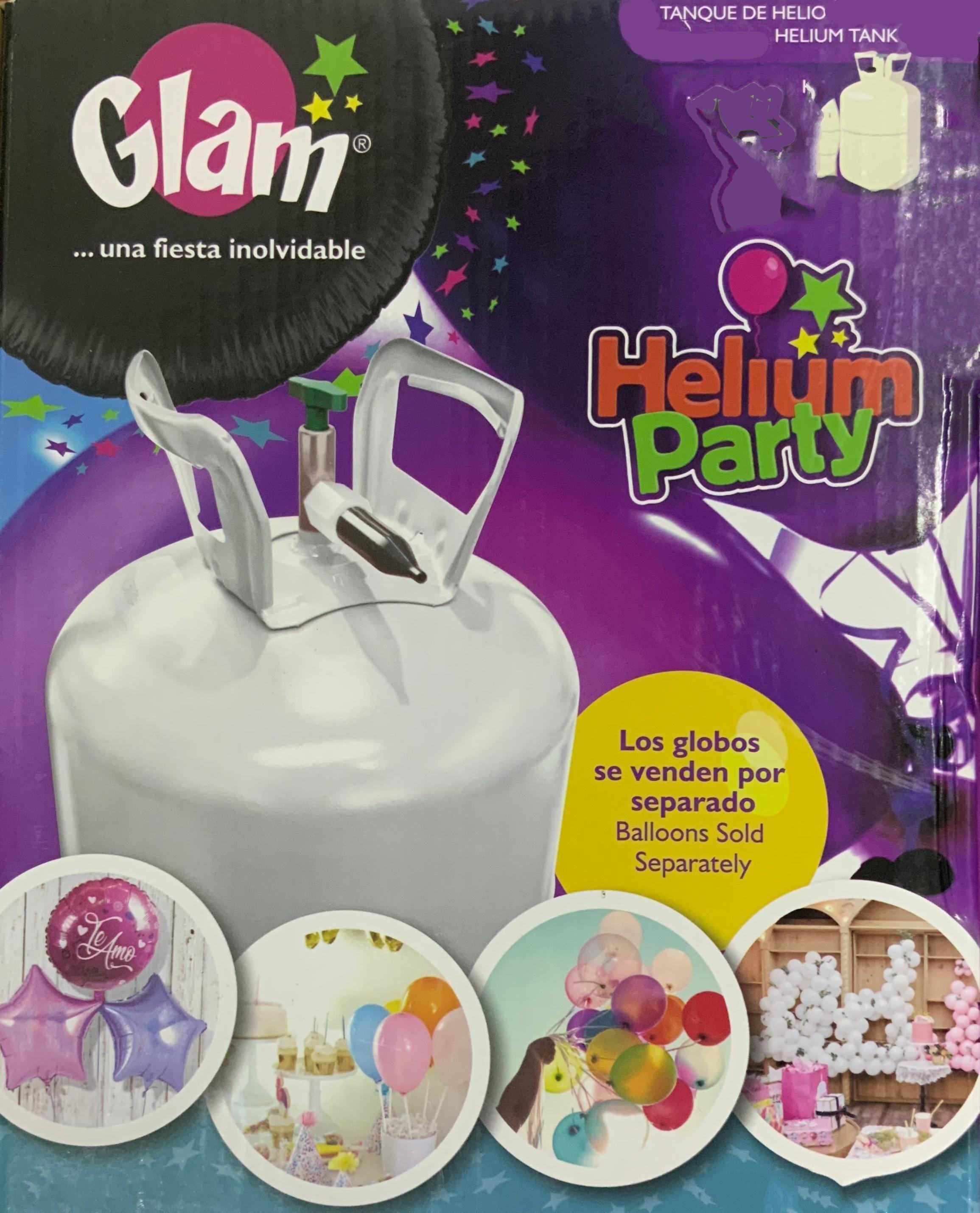 Glam Balón Cilindro Gas Helio Ultra Liviano Para 20 Globos-2