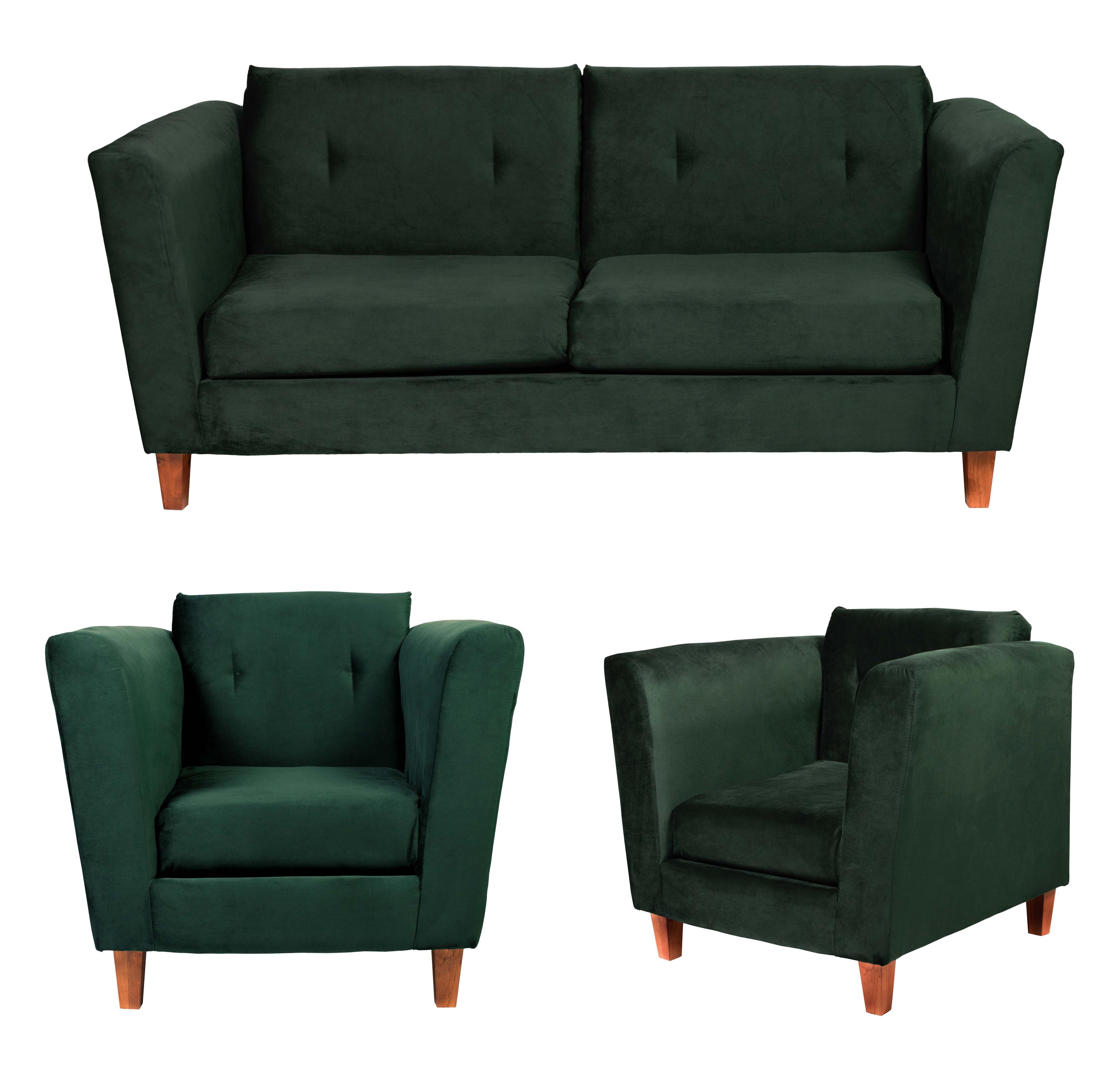 Living Miconos 3+1+1 Verde-0