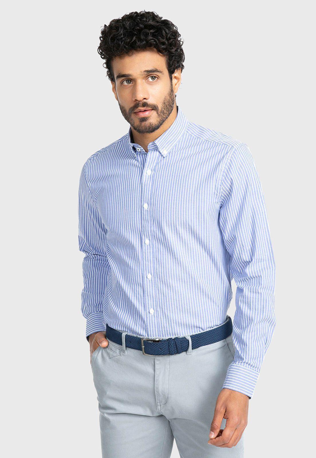 Camisa Casual Rayas-0