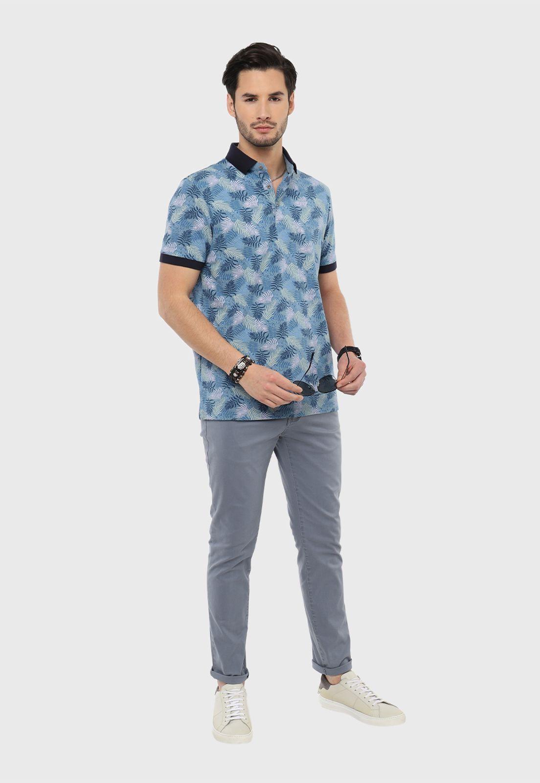 Polera Piqué Print Arrow-3