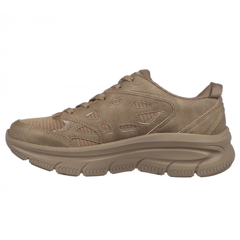 Zapatilla Mujer Modern D'Lux Café Skechers-3