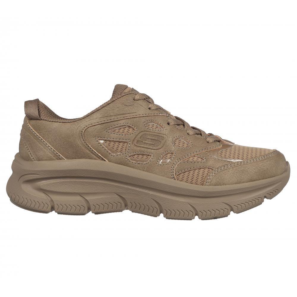 Zapatilla Mujer Modern D'Lux Café Skechers-4