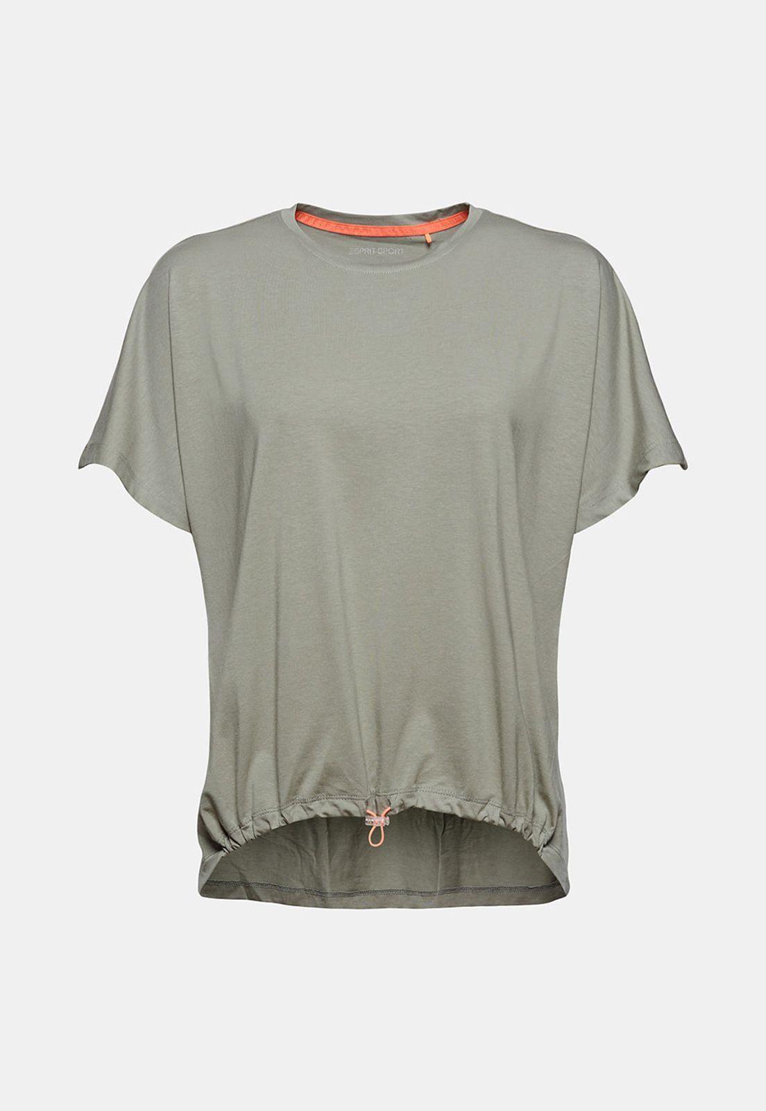 Polera Deportiva Mujer Manga Corta En Tencel Esprit-3