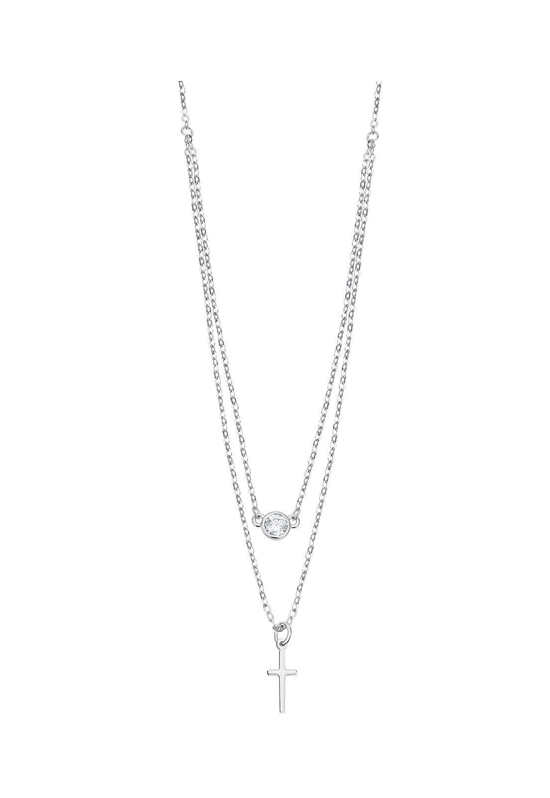Collar Plata LP3255-1/1 Lotus Silver Mujer Trendy-0