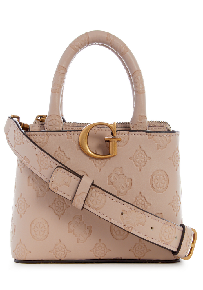 Mini Cartera G Vibe Micro Mini Bfo Café Guess-0