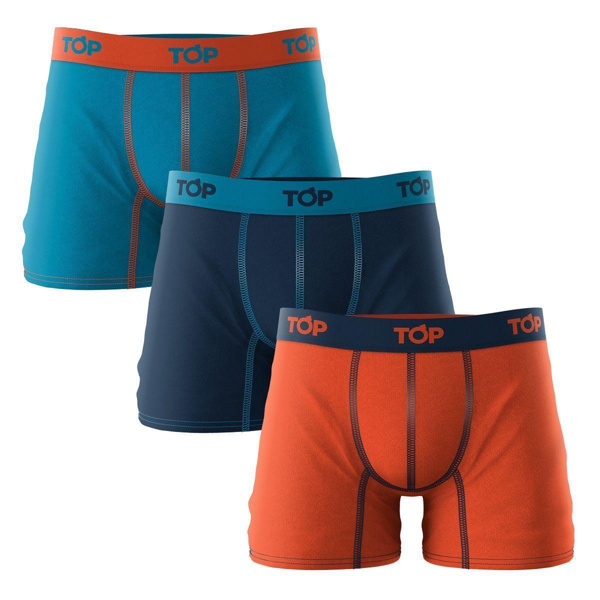 Bóxer Medio Algodón Pack 3 C16 Top-0