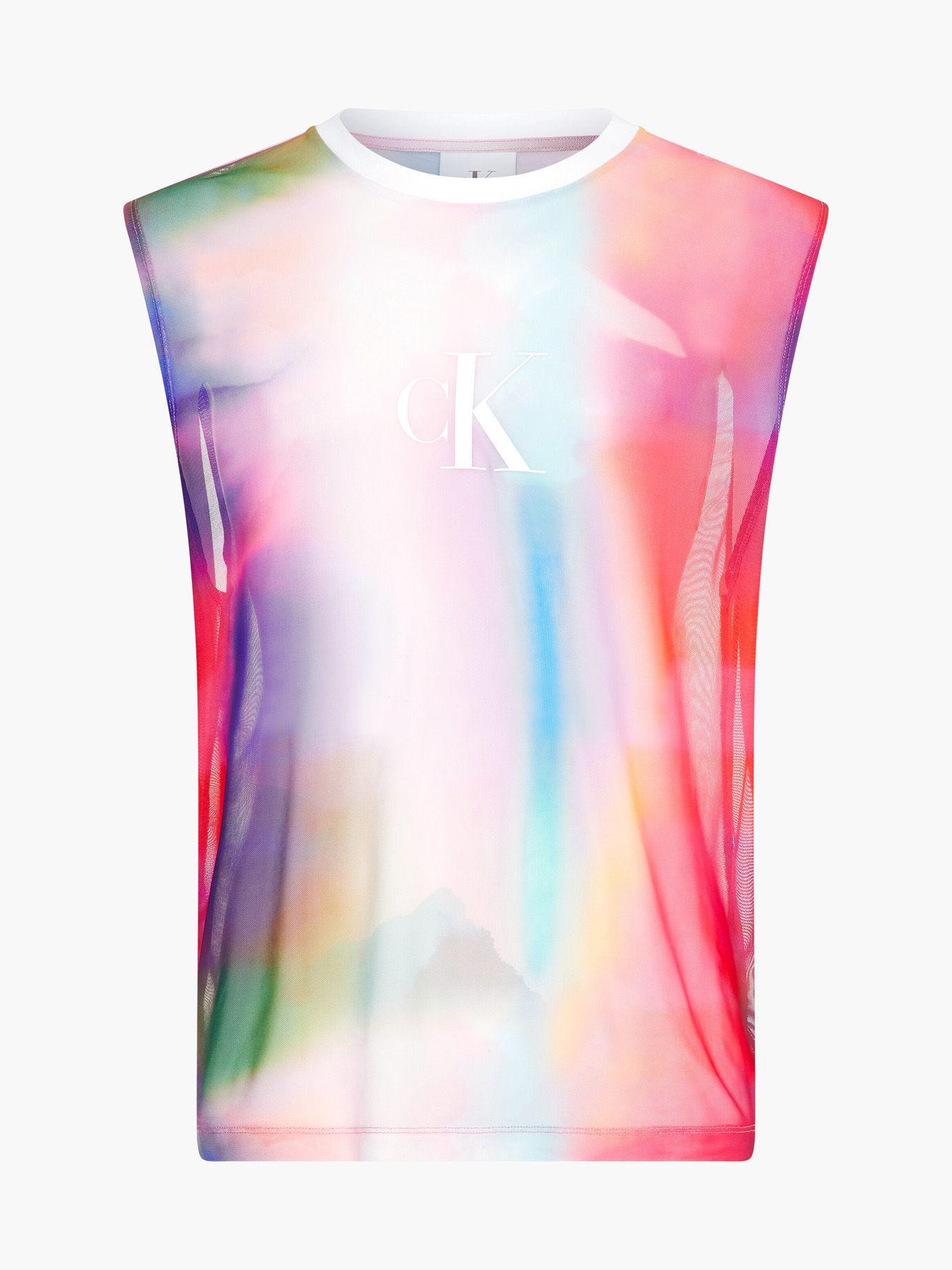 Camisa Pride Mesh Rosado Calvin Klein-4
