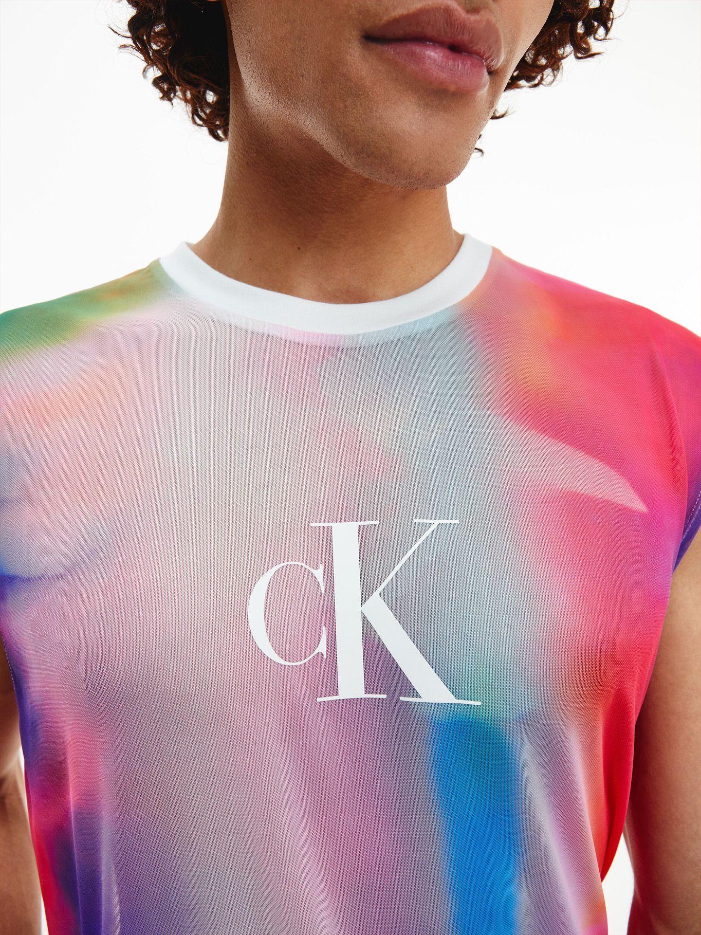 Camisa Pride Mesh Rosado Calvin Klein-2