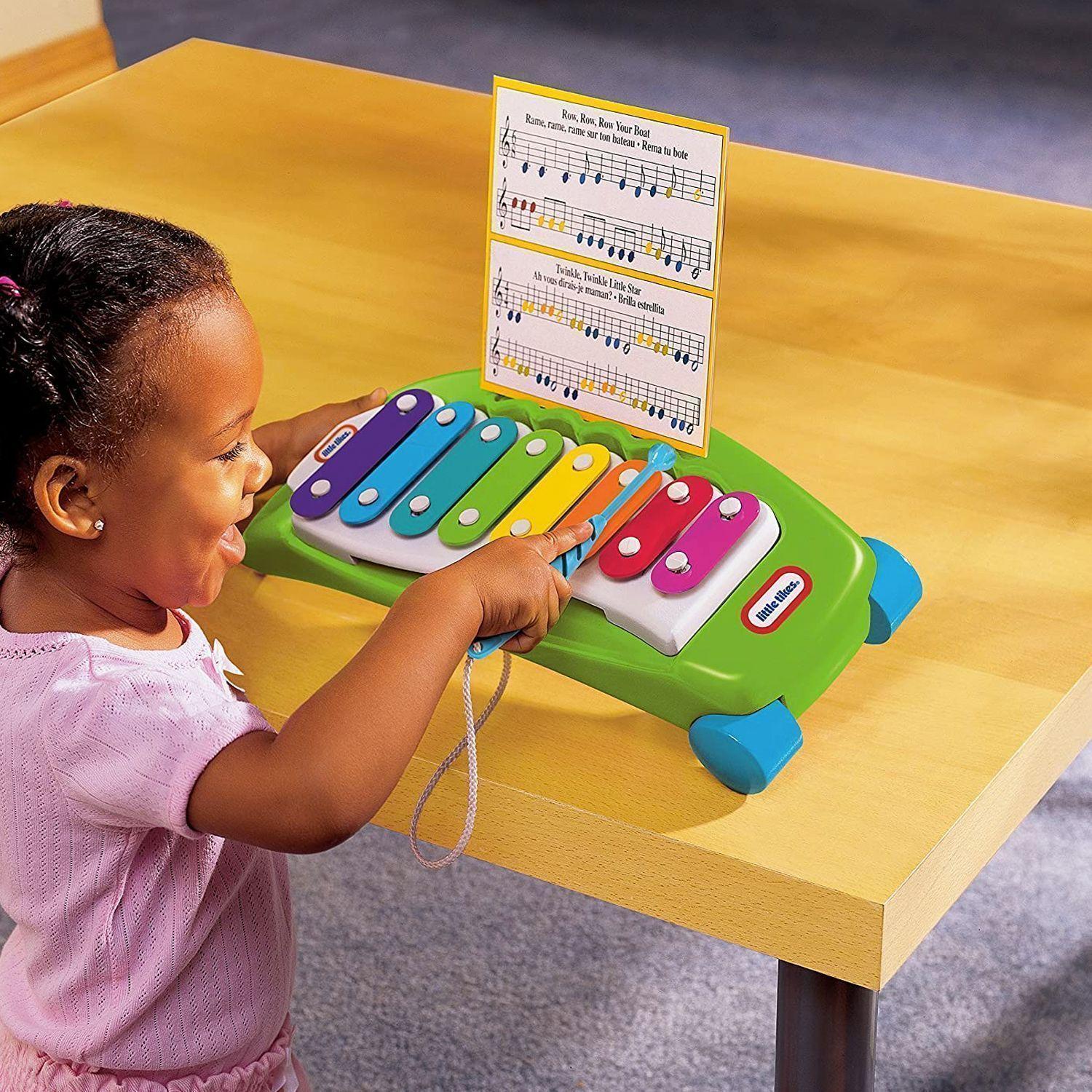 Xilófono con Ruedas "Tap a Tune" de Little Tikes-4