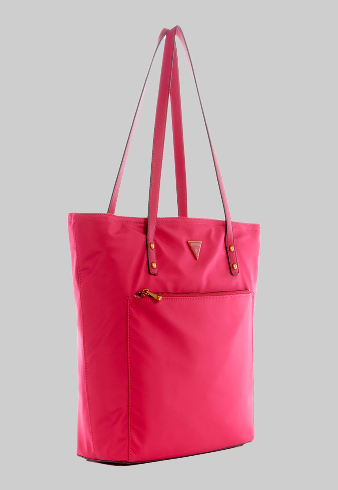 Cartera Eco Gemma Tote Mag Rosado Guess-3