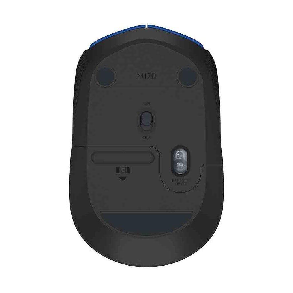 Mouse Inalambrico Logitech M170 Azul-3