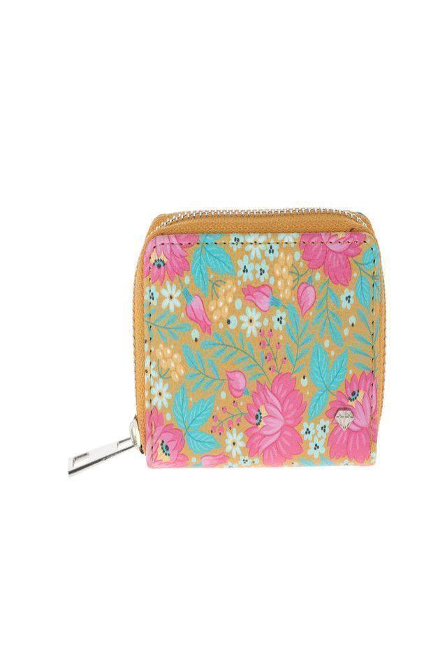 Billetera Estampado Mostaza i-D-0