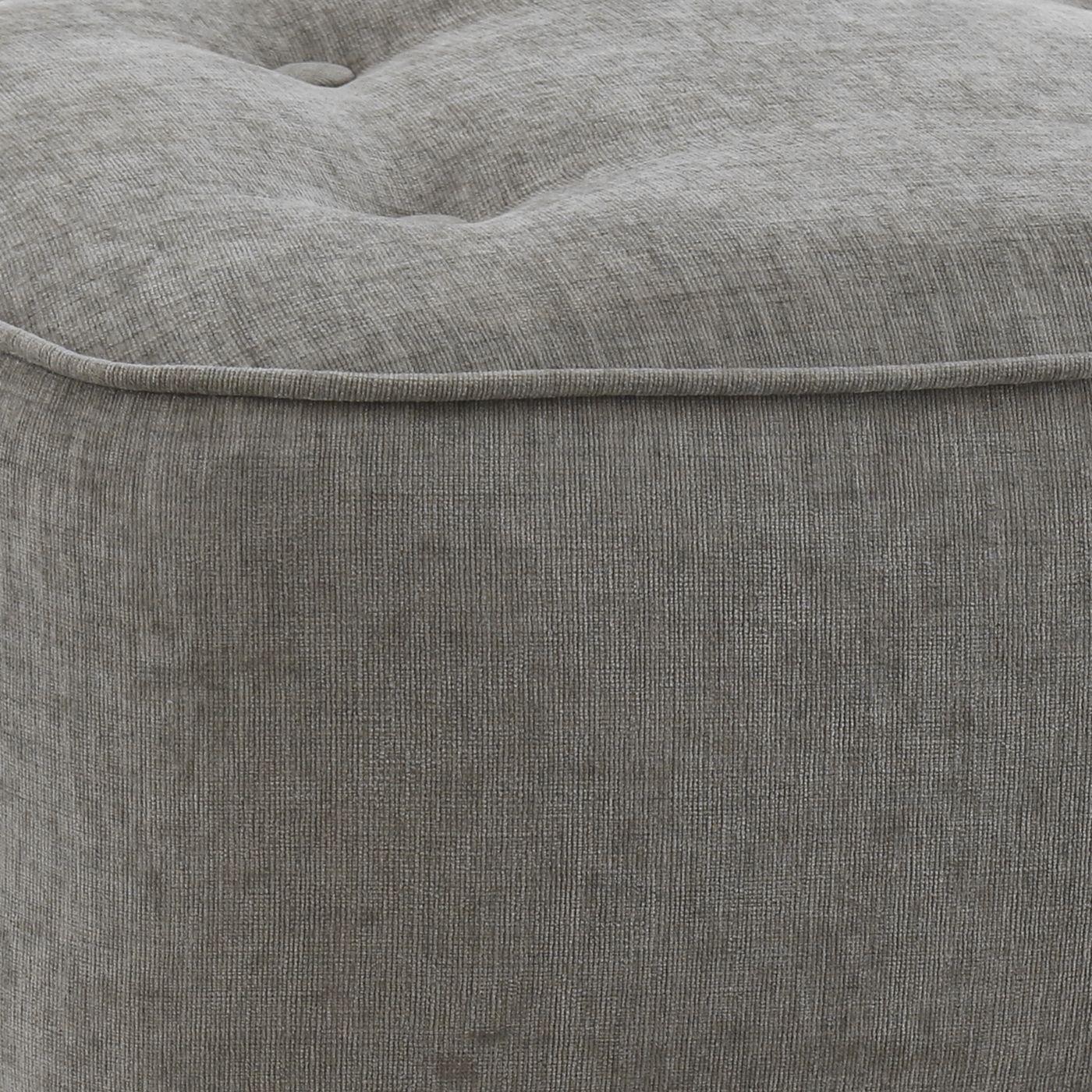 Pouf Máxima Gris Claro Altea 55x45x45 cm Máxima Design-4