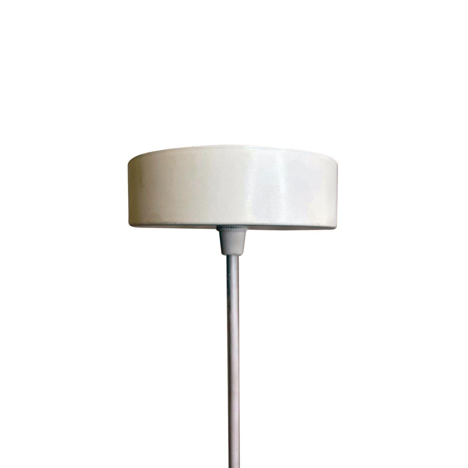 Lámpara Colgante E-27 Diseño Con Cuatro Pantallas Blanco-4