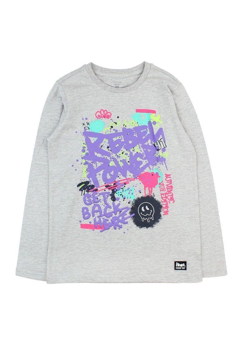 Polera jr niño power 334-0