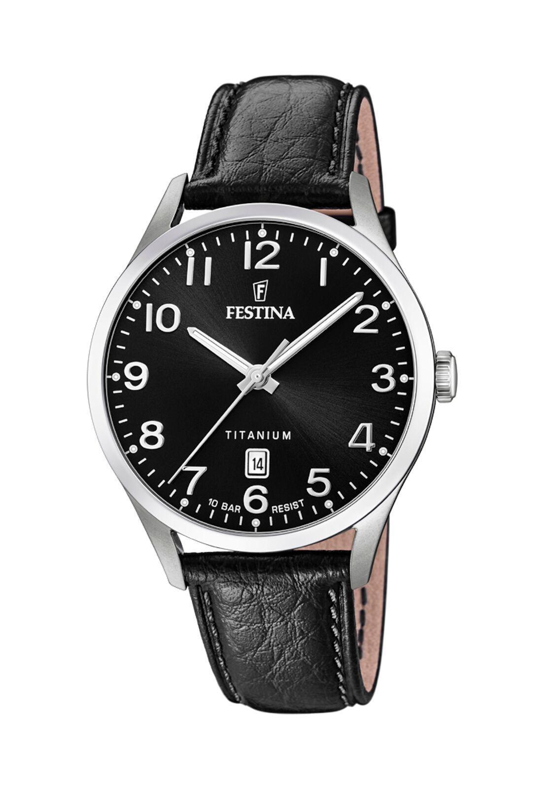Reloj F20467/3 Festina Hombre Calendario Titanium-0