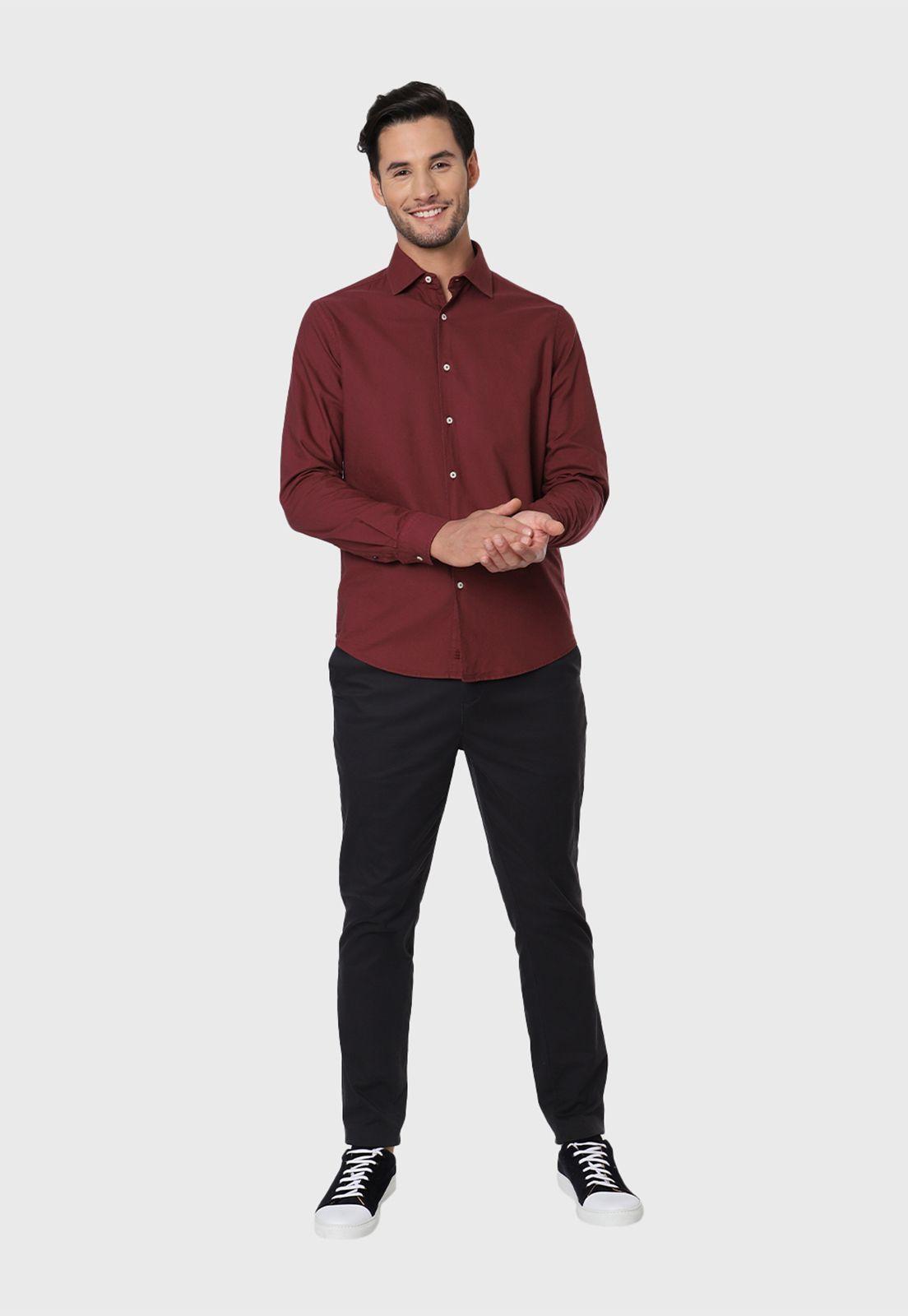 Camisa Lisa Oxford Arrow-4