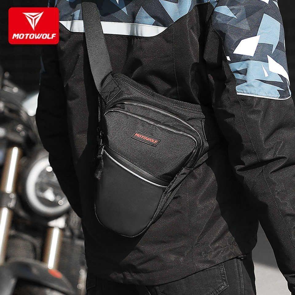 Bolso de perna MotoWolf 0706 Impermeable-6