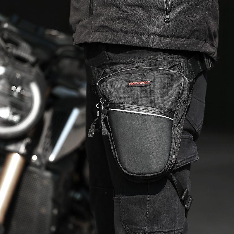 Bolso de perna MotoWolf 0706 Impermeable-4