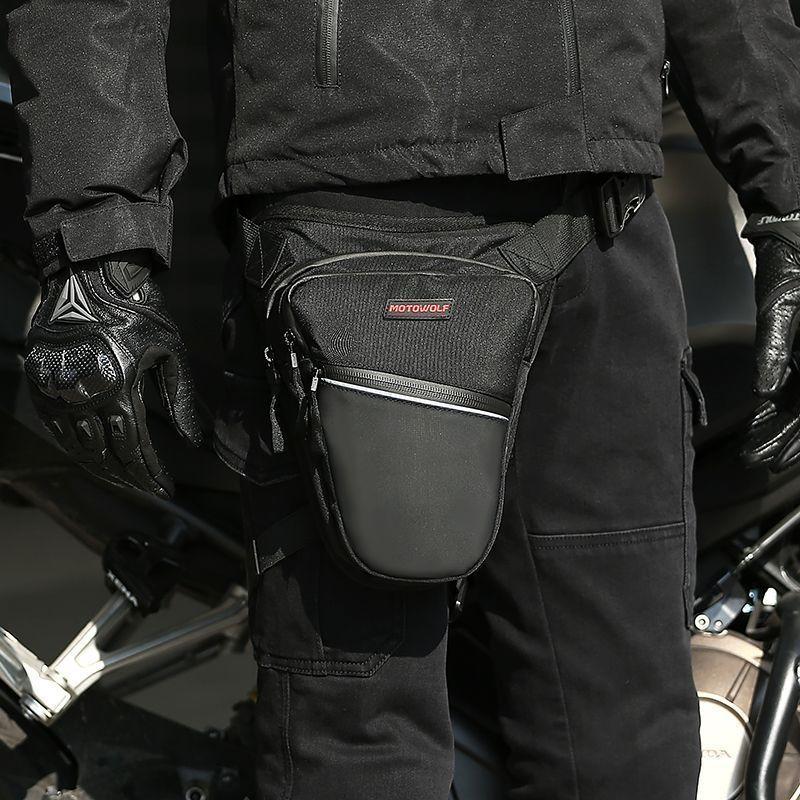 Bolso de perna MotoWolf 0706 Impermeable-5