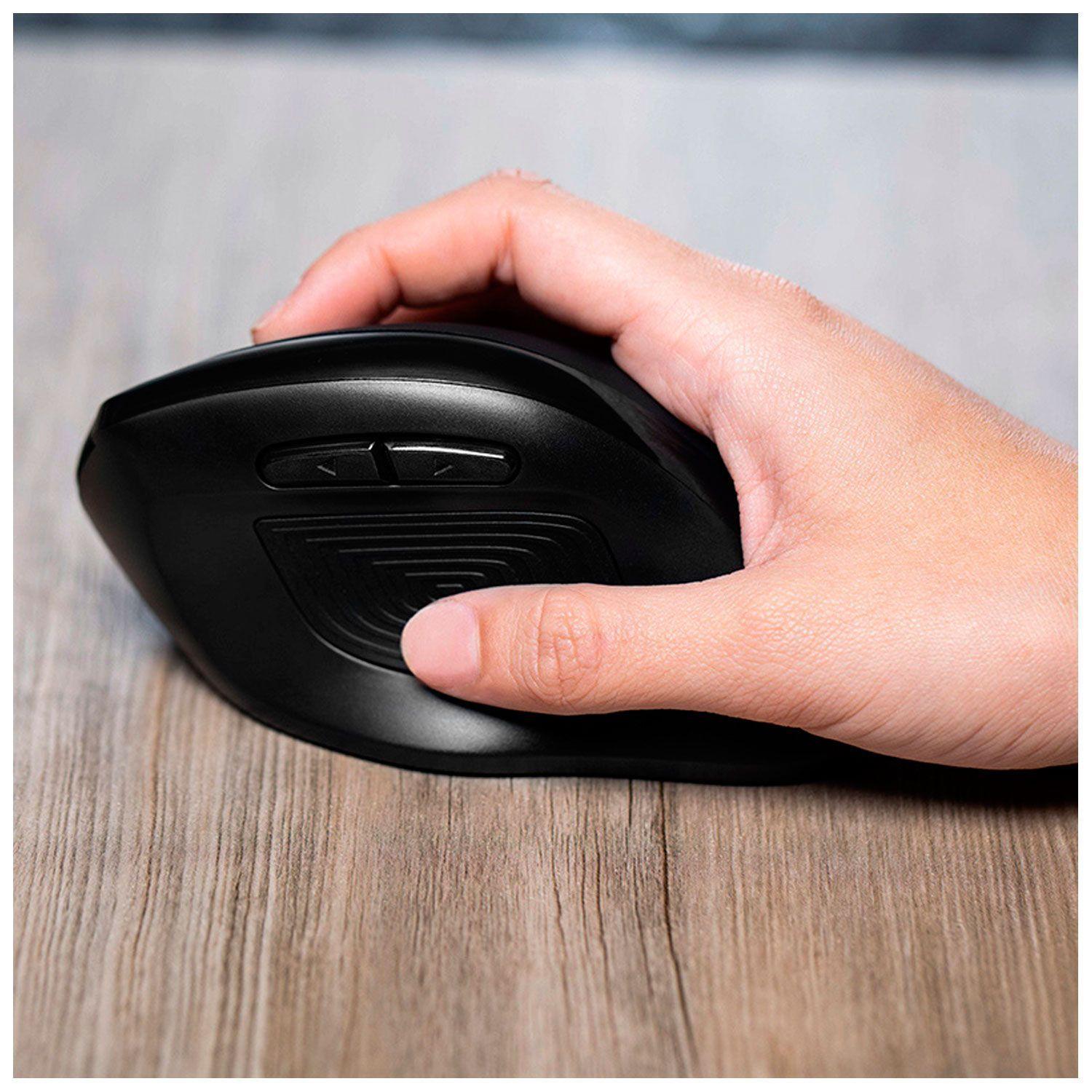 Klip Xtreme Mouse Vertical Ergonómico 6 Botones Inalámbrico-3