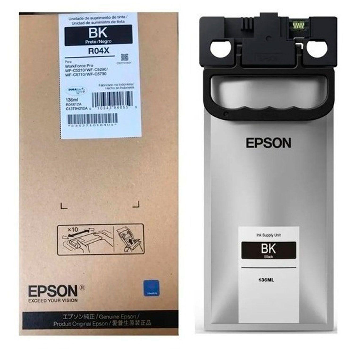 Tinta Epson T942 Negro Workforce Wf C5710 C5790 C5210 C5290-2