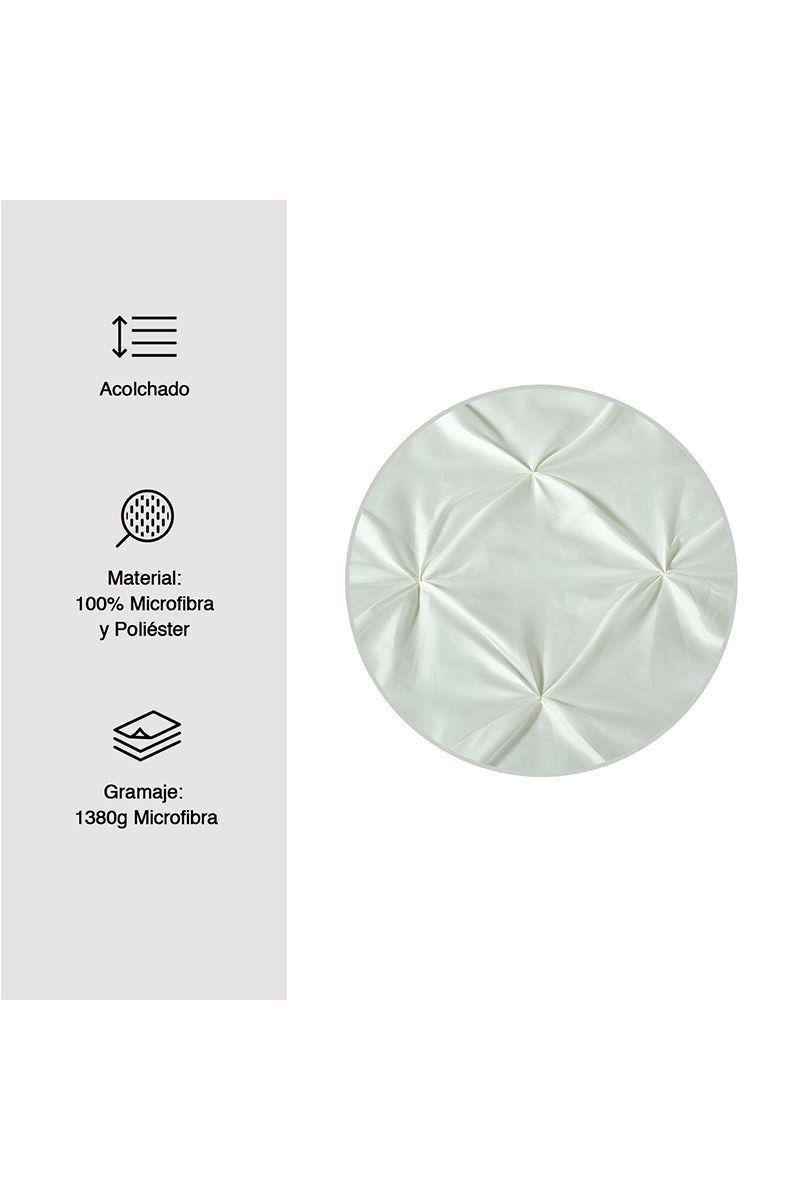 Plumón Relieve Funda Amanda 1.5 Pl Blanco-2