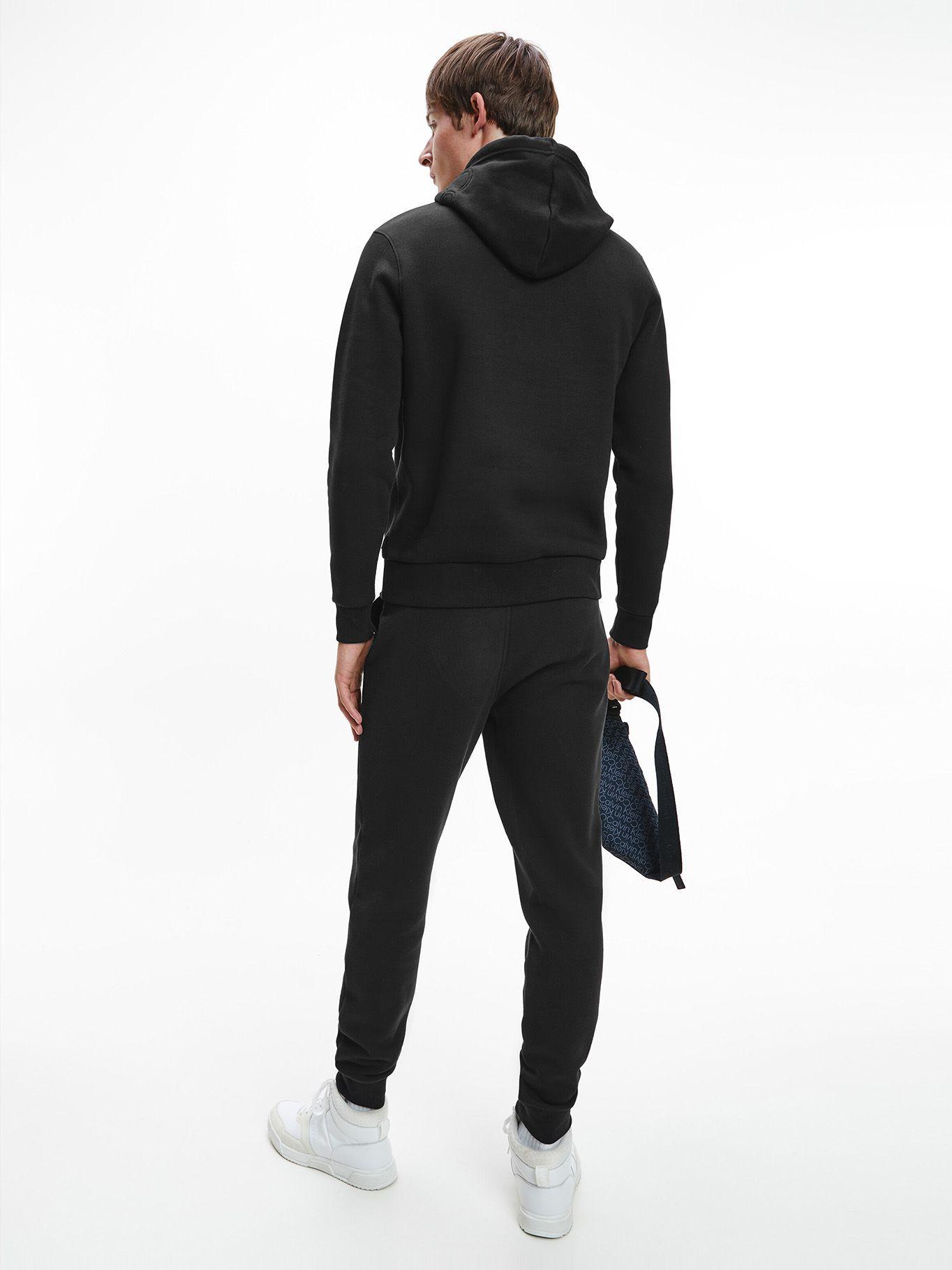 Hoodie Multi Logo Negro Calvin Klein-2