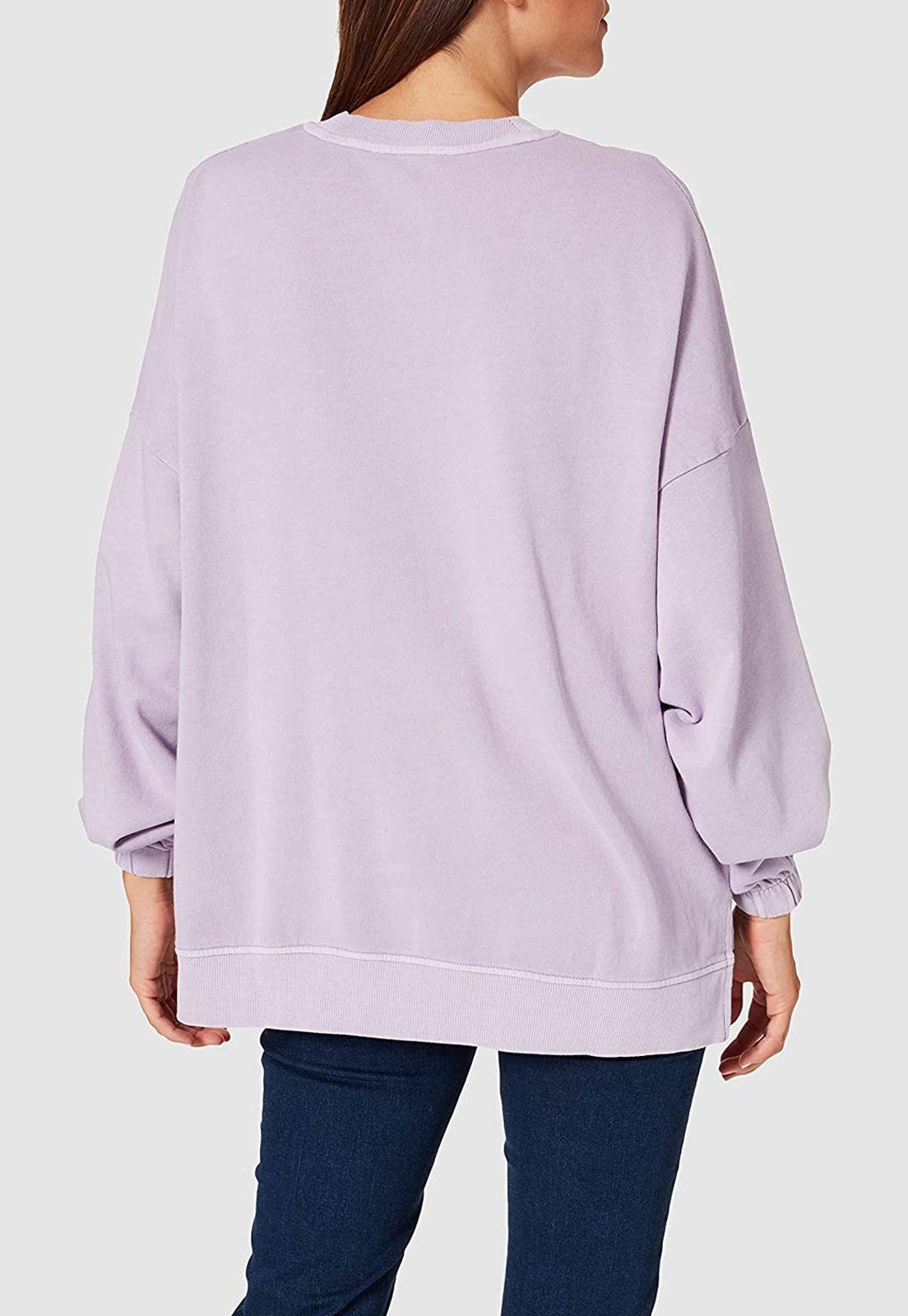 Poleron Mujer Liso Esprit Violeta oscuro-1