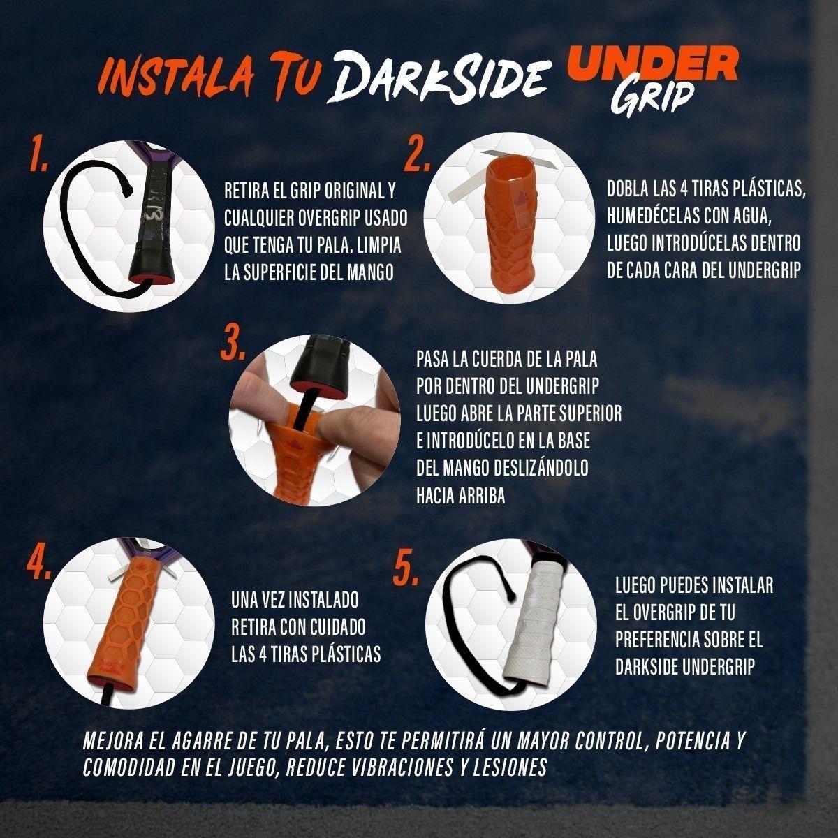 Grip Pala Padel DarkSide incluye Tiras Instalación-4