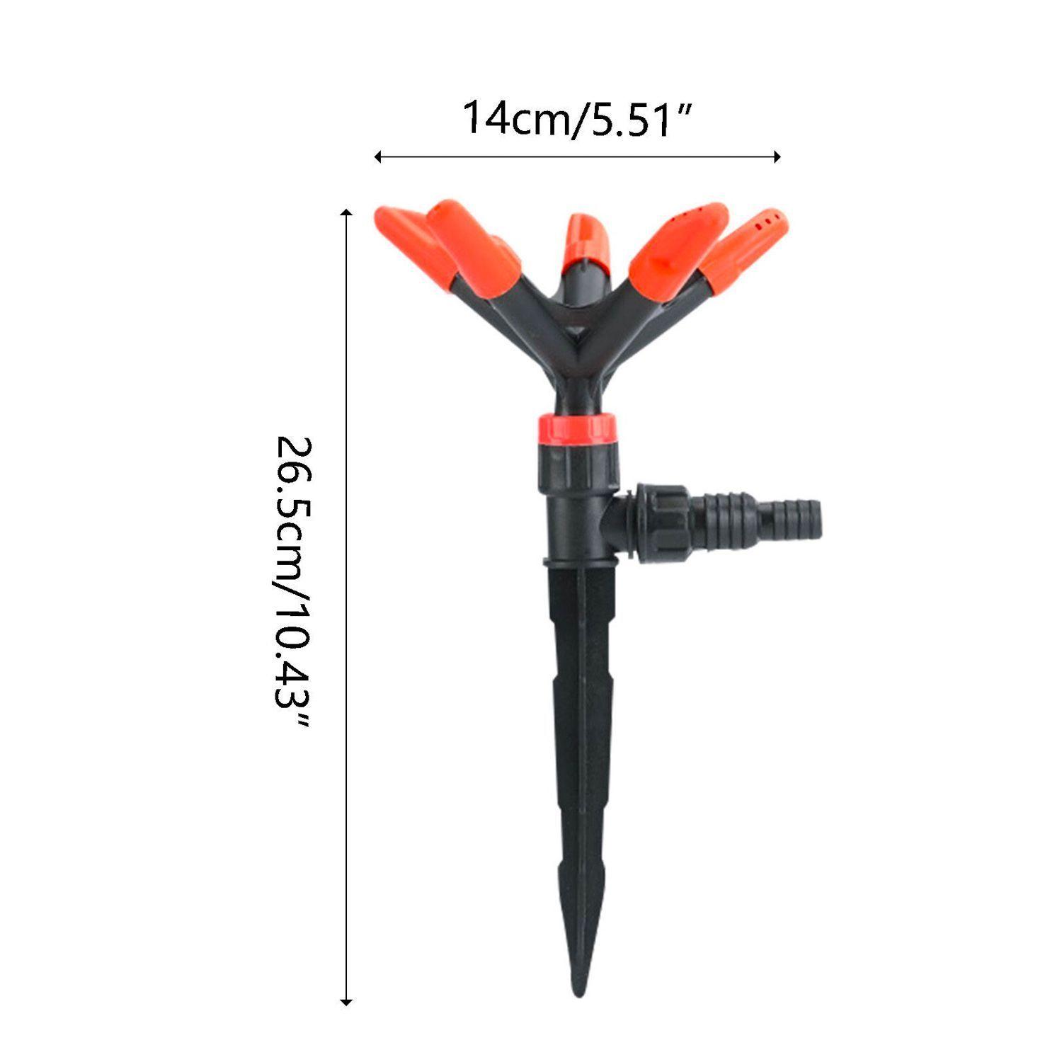 Sistema de Riego Automático Con Estaca Rotación 360º-2