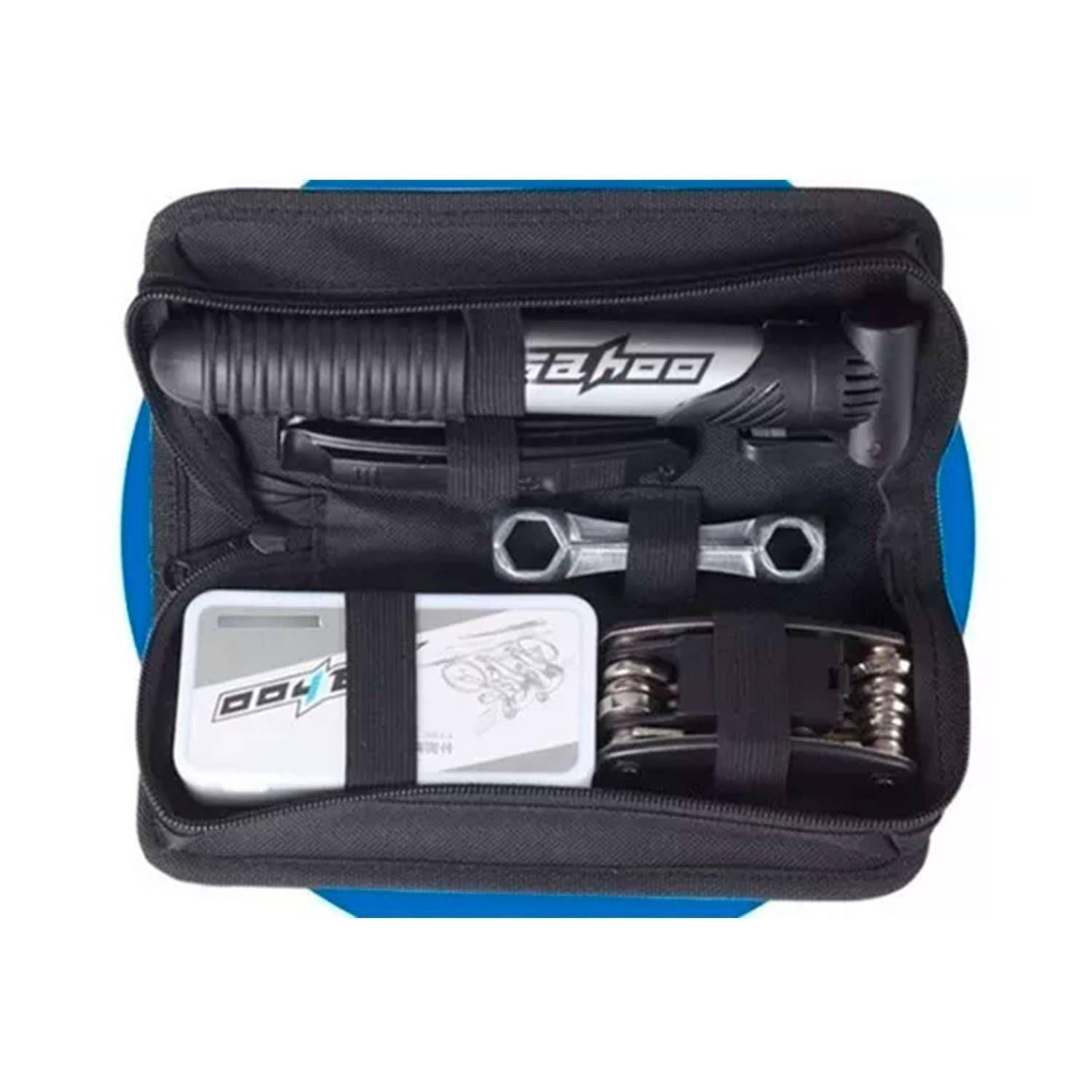 Herramientas Para Bicicletas Con Bombin Y Accesori-2