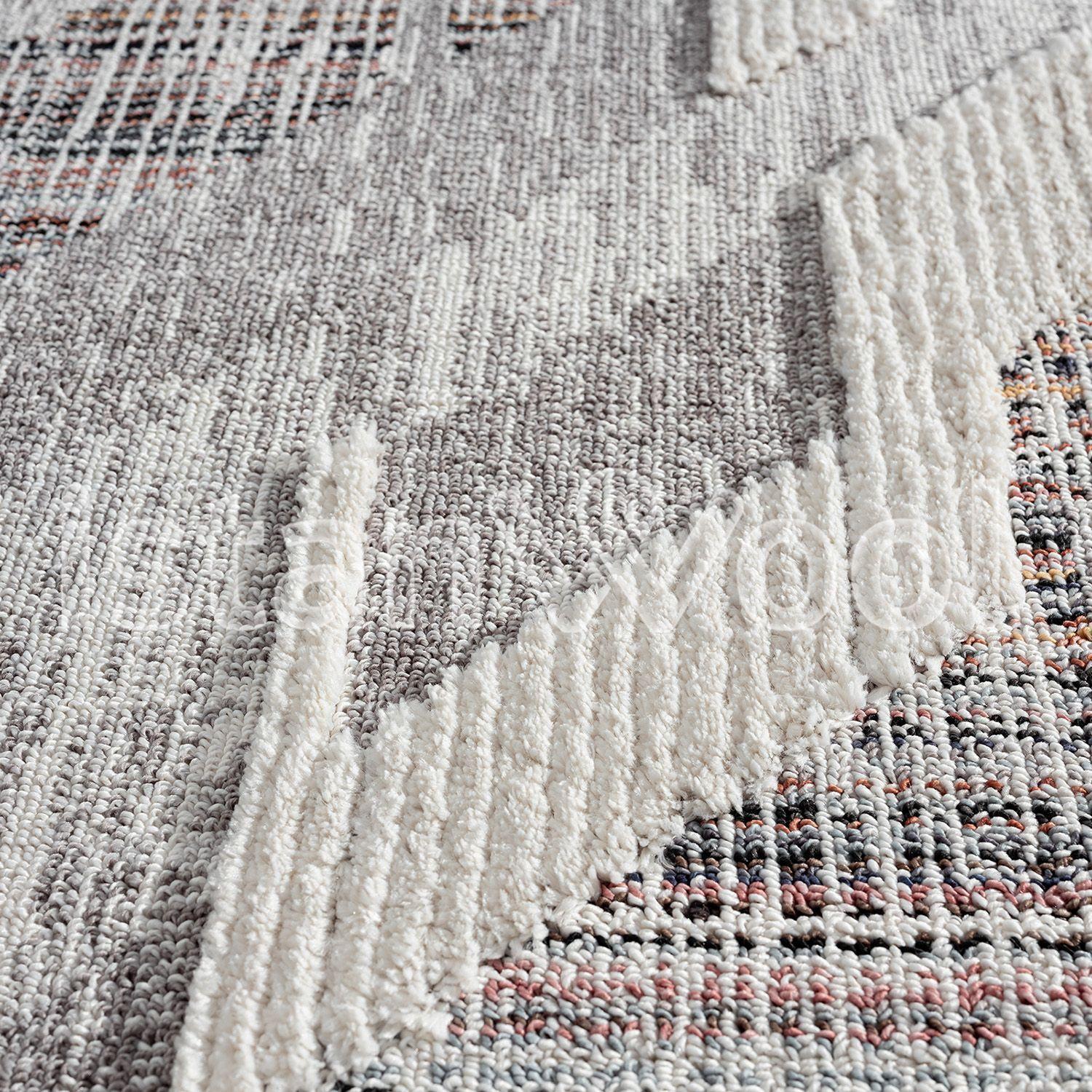 Alfombra Moderna 160x230 cms.Gris-1