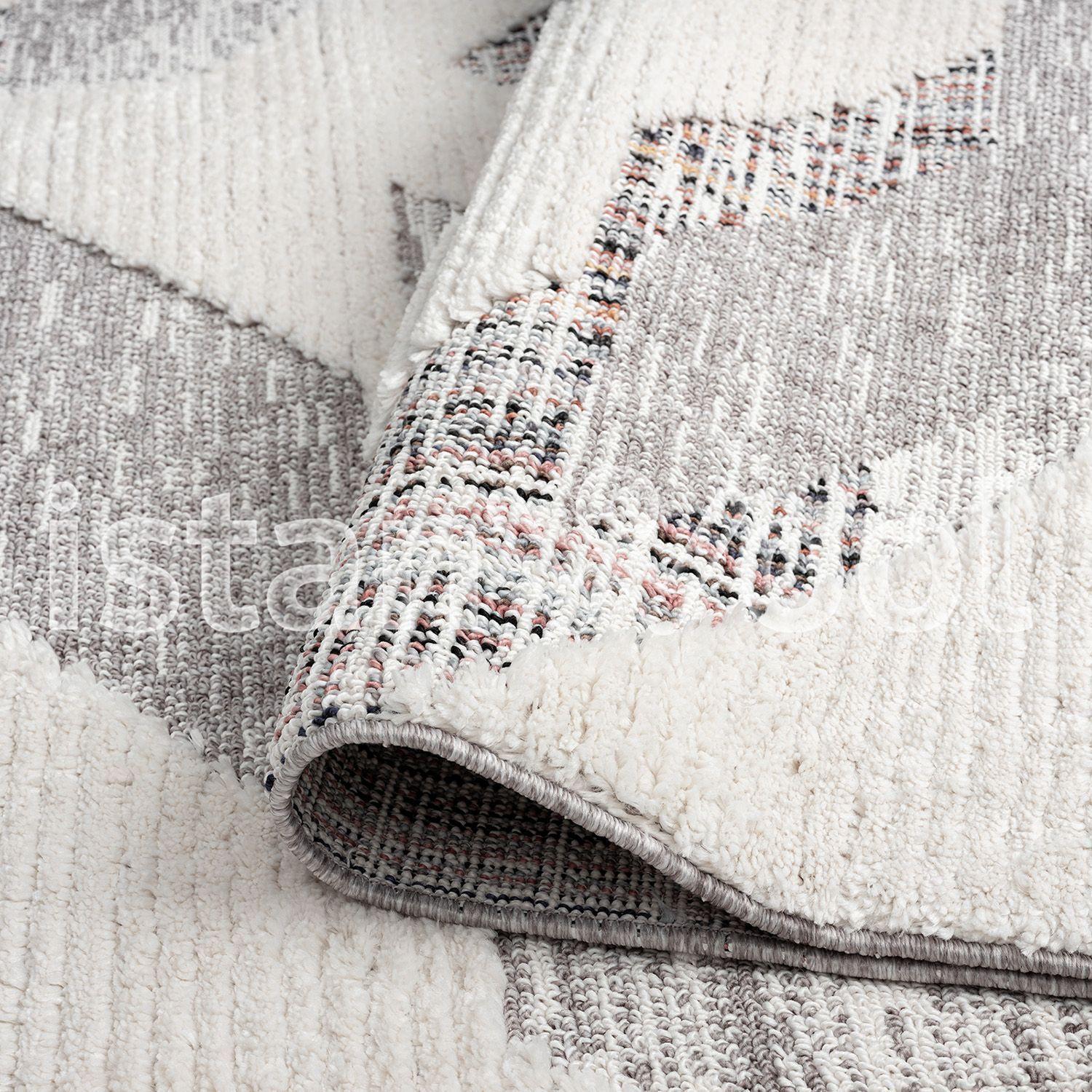 Alfombra Moderna 160x230 cms.Gris-2