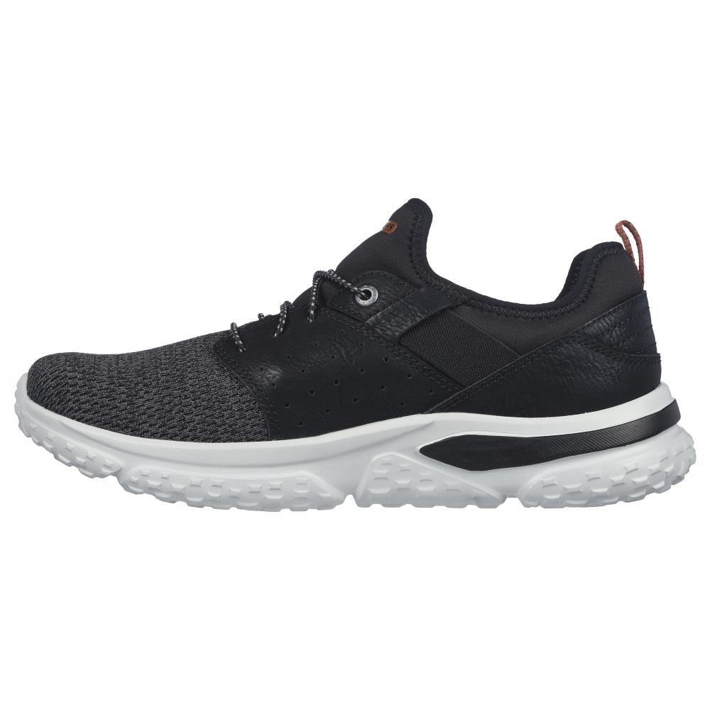Zapatilla Hombre Solvano Negro Skechers-3